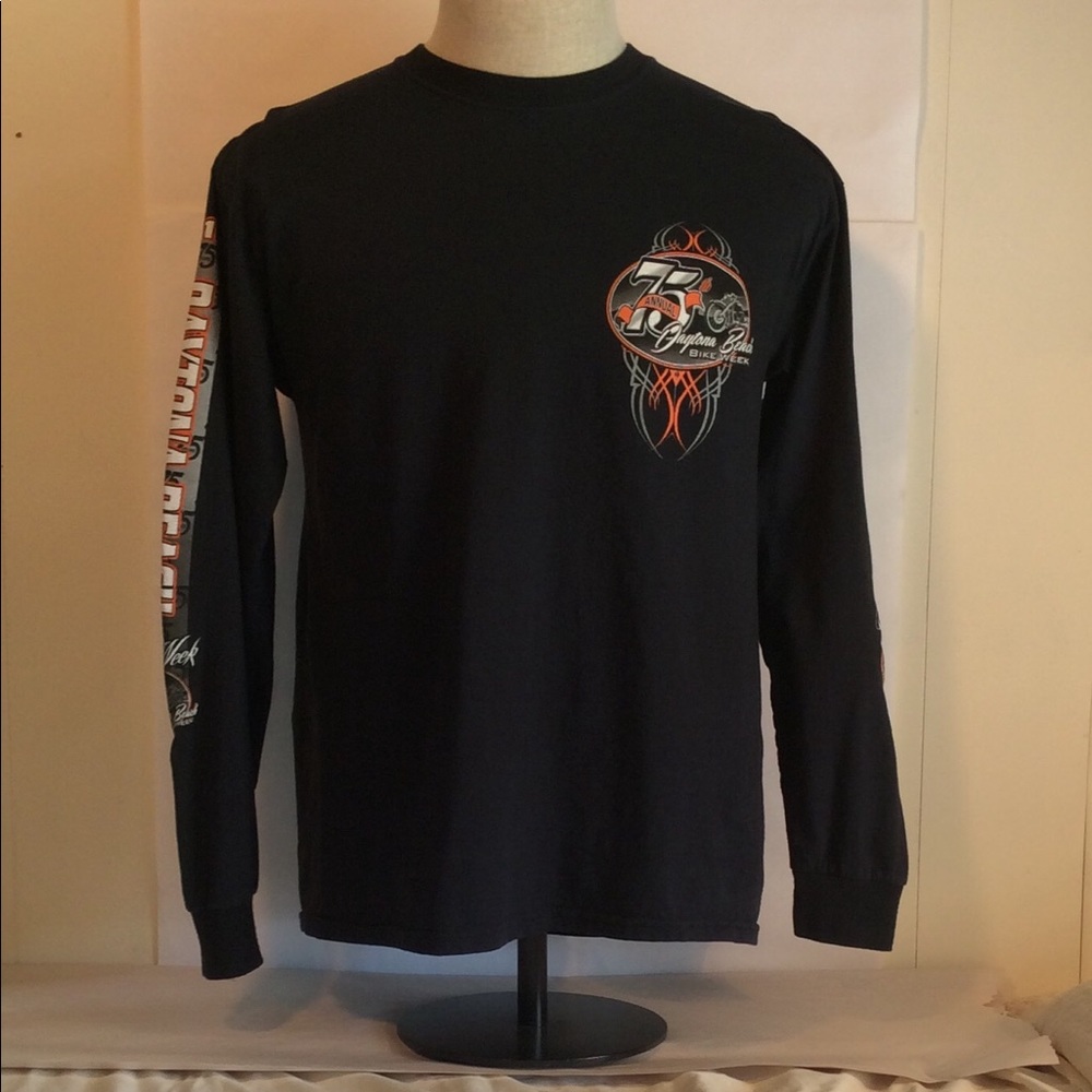 75th Annual Daytona Beach Bike Week t-shirt sz M - Picture 3 of 7